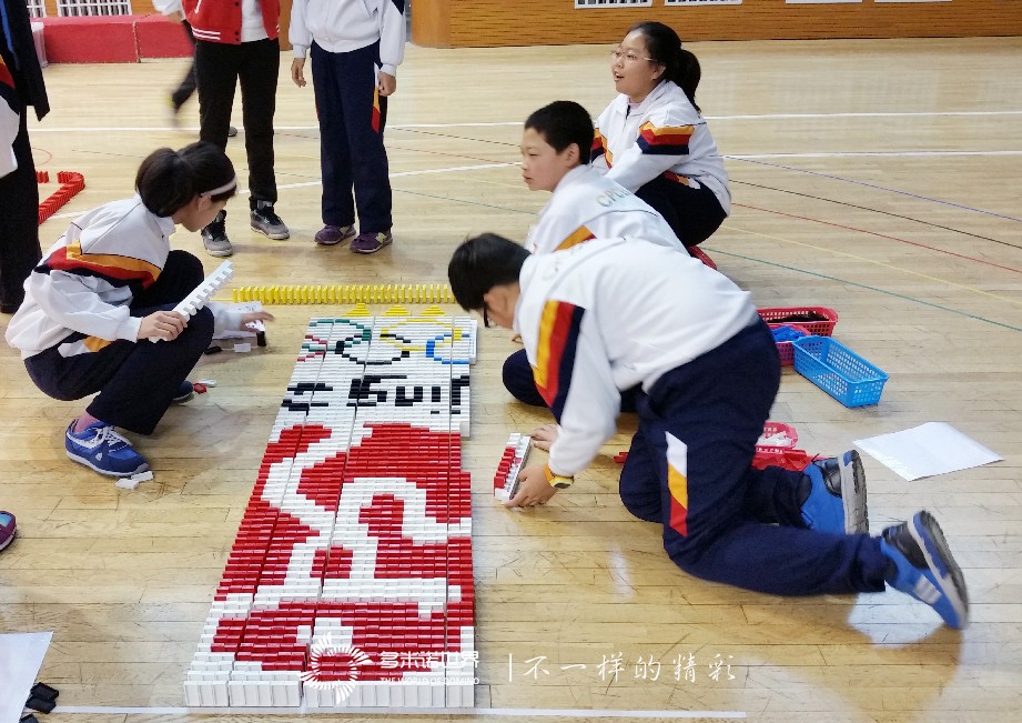 “2015昌平區慶冬奧青少年多米諾展演”成功舉行